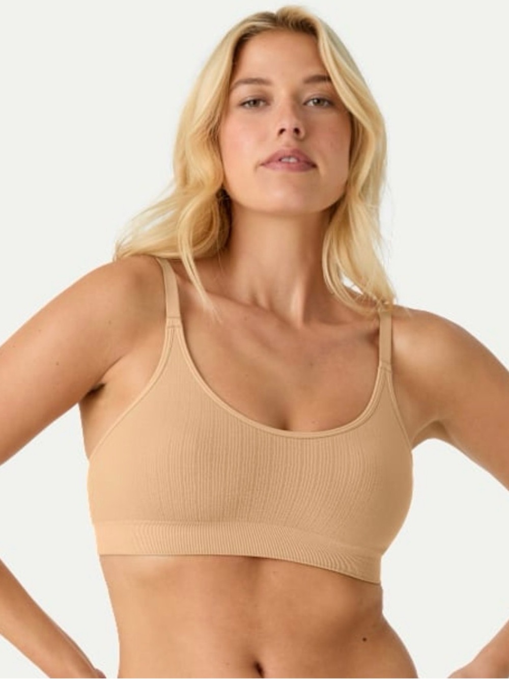 New Bombas bralette Rib seamless bra size small/medium